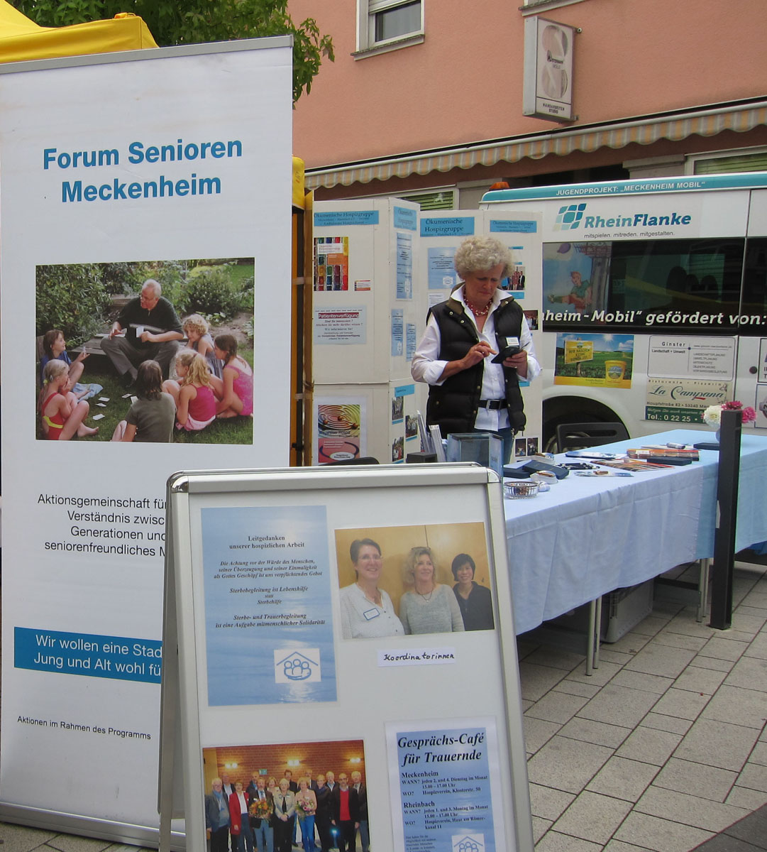 Ökumenische Hospizgruppe e.V. auf dem Altstadtfest in Meckenheim